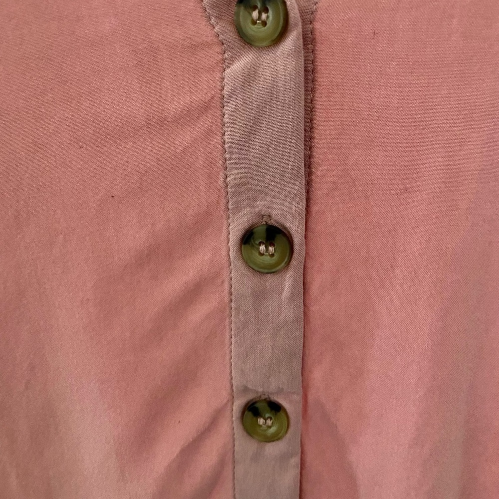 H&M Divided Blush Pink Button up blouse - Picture 4 of 5